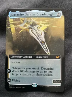 Dawnsire, Sunstar Dreadnought (Extended Art) Edge of Eternities Foil - Image 1