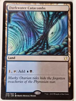 Darkwater Catacombs - Commander: 2019 - Magic the Gathering MTG Nice! - Image 1