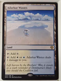 Adarkar Wastes - Dominaria United - Magic the Gathering MTG Nice! - Image 1
