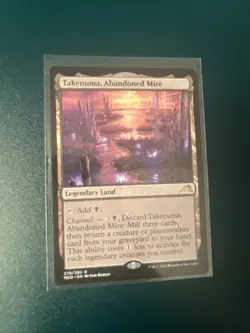 pack Fresh Takenuma, Abandoned Mire NM Reg - Kamigawa - Magic the Gathering MtG - Image 1