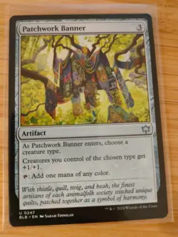 MTG Patchwork Banner 0247 Bloomburrow M/NM Free UK P&P - Image 1