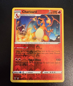 Pokemon Vivid Voltage Charizard 25/185 Reverse Holo - Image 1