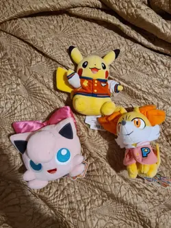 Pikachu Plush Toy SET Pokemon World Championship Anaheim 2025 ALL 3 PLUSHIES! - Image 1