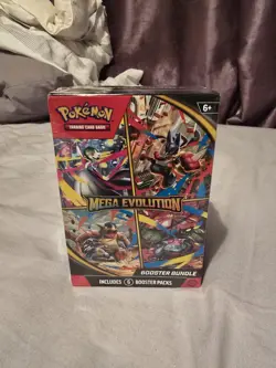 Pokemon TCG: Mega Evolution Booster Bundle (6 Booster Packs) - Brand New Sealed - Image 1