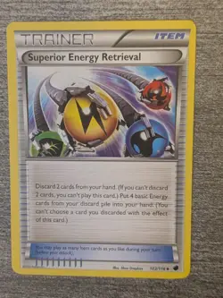 Pokemon TCG Superior Energy Retrieval 103/116 Uncommon Regular - DC139 - Image 1