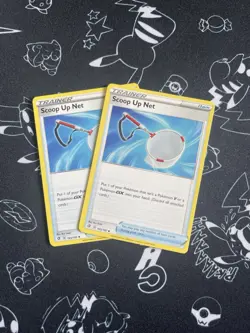 Pokemon TCG - Scoop Up Net Trainer - Rebel Clash 165/192- Playset x 2 - Image 1