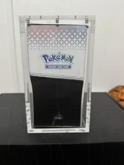 Pokemon Prismatic Evolutions PC ETB Sealed New Mint W/ Acrylic Display Case - Image 3