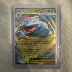 Pokemon TCG Mega Venusaur Ex 003/132 Mega Evolution Double Rare NM - Image 1