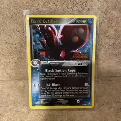 Team Rocket Returns Dark Octillery Reverse Holo Stamped 8/109 -2004 Pokemon Rare - Image 2