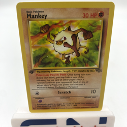 Mankey 55/64 1st Edition Jungle Set Pokemon TCG WoTC - Image 2