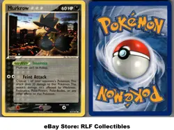 2006 Pokemon, POP Series 1, #8/17 Murkrow, Uncommon - Image 1
