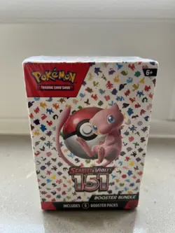 Pokemon Scarlet & Violet 151 English Booster Bundle 6 packs New Sealed - Image 1