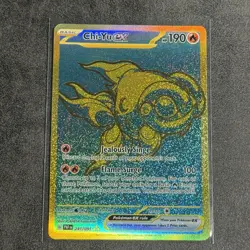 Chi-Yu EX 241/091 Pokemon TCG S&V Paldean Fates Holo Hyper Rare English - Image 1