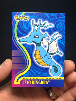 Topps Pokemon Johto League Champions Non Holo #230 Kingdra - Image 1