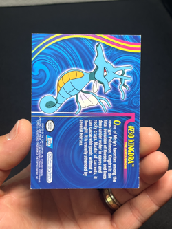 Topps Pokemon Johto League Champions Non Holo #230 Kingdra - Image 3