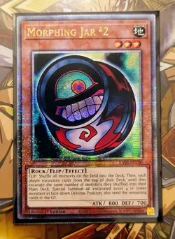 Morphing Jar #2 (Quarter Century Secret Rare) - RA03-EN100 - Yu-Gi-Oh TCG - Image 1