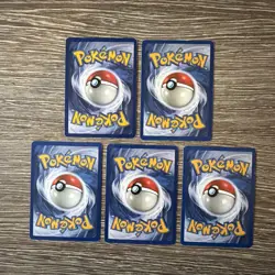 5x Pokemon Cards Wotc Vintage Card Bundle BASE SET (12) - Image 2