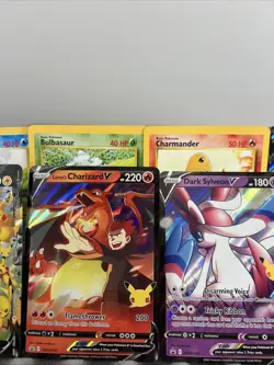 Pokemon Random Lot Of (8) Jumbo Card Pikachu, Starters Dragapult Sylveon Chairs - Image 3
