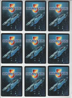 Babylon 5 CCG - Shadows Expansion Set - 100 Rare Card Set - Precedence 1998 - Image 3
