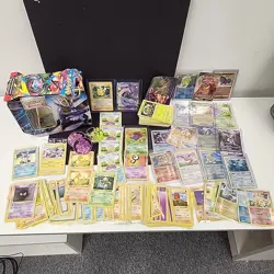 Vintage Pokemon Card Collection Base Set Shadowless And More Pikachu Charmander - Image 1