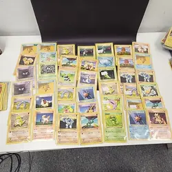 Vintage Pokemon Card Collection Base Set Shadowless And More Pikachu Charmander - Image 5