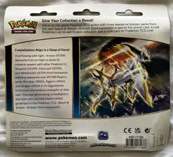 Brilliant Stars Triple Blister Pack Pokemon Card TCG New Sealed - Leafeon Promo - Image 2