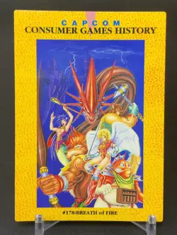 Breath of Fire All Capcom World 178 Card 1997 Carddass Japanese - Image 1