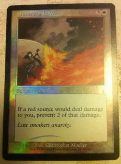 Foil Sphere of Law - Odyssey - Magic: The Gathering - Image 1