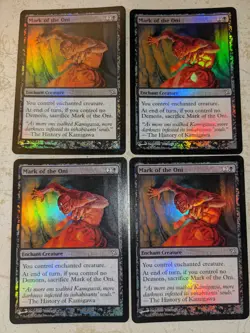 Foil Mark of the Oni - Betrayers of Kamigawa - Magic: The Gathering - Image 4