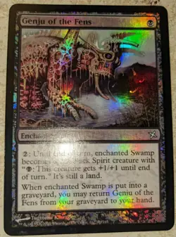 Foil Genju of the Fens - Betrayers of Kamigawa - Magic: The Gathering - Image 1