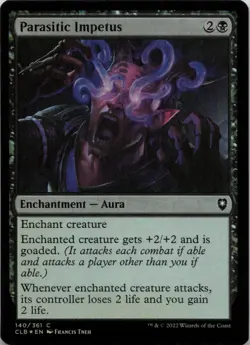 Parasitic Impetus - FOIL - C Commander Legends: Battle for Baldur's Gate 140 - M - Image 1