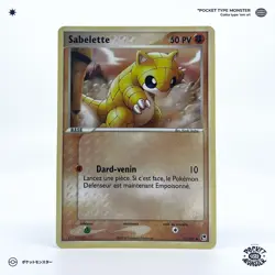 SABELETTE 75/100 Tempete De Sable Bloc EX VF FR Carte Pokemon - Image 2