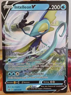 Intelleon V SWSH016 Black Star Promo Deutsch NM Pokemon - Image 1