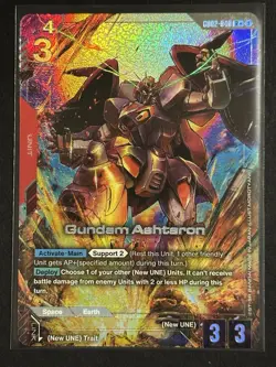 Gundam Ashtaron (R+) GD02-040 Gundam TCG Card Game - Dual Impact *English - Image 1