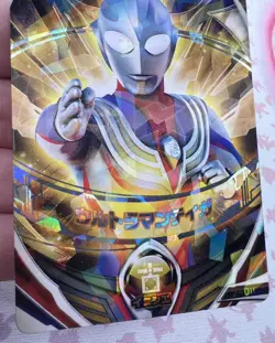 Ultra Hero 2-001 Holo Trading Card Game 2016 Ultraman Bandai 🍬 - Image 4