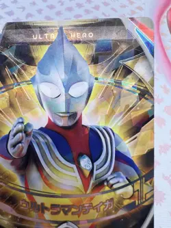 Ultra Hero 2-001 Holo Trading Card Game 2016 Ultraman Bandai 🍬 - Image 5