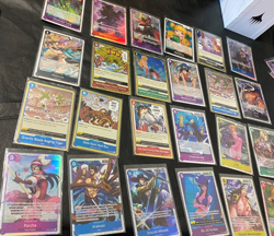 One Piece CCG cards lot of 24 Ms. All Sunday Rebecca Kaido Lilith Porche + - Image 1
