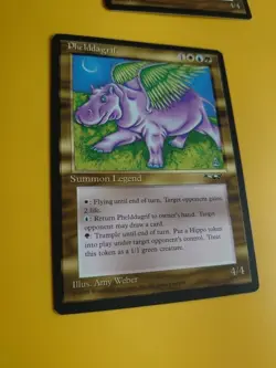 Phelddagrif. Summon Legend. MTG card. Old Vintage. Alliances. 1996 - Image 3