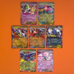 Pokemon Mega EX Rare Lot - 7 Rare Holo Mega EX Pokemon TCG Cards - Image 1