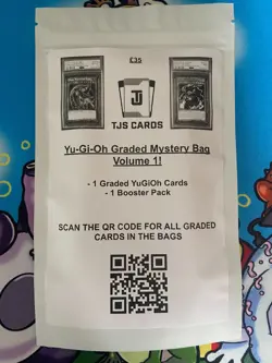 Mystery YuGiOh Graded Slab Bag Volume 1 - 1 Graded Card/1 Booster Pack Box - Image 1
