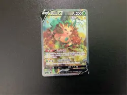 Leafeon V SR, Glaceon V SR s6A 071 077 Eevee Heroes Korean Pokemon Card - Image 2