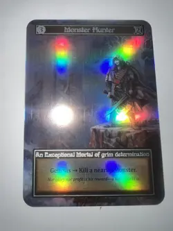 Sorcery Contested Realm TCG Beta Exceptional foil card MONSTER HUNTER - Image 1