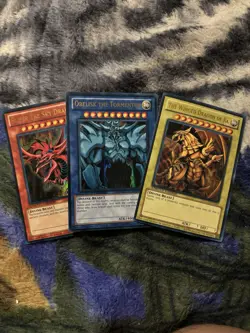Yu-Gi-Oh! TCG The 3 Egyptians God Cards! [Holo] 3-1 Bundle - Image 1