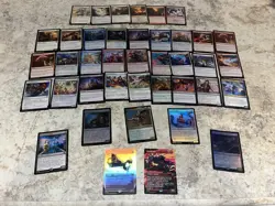 MTG Aetherdrift Themed Set Lot Magic The Gathering Cards + Bonuses! - Image 2