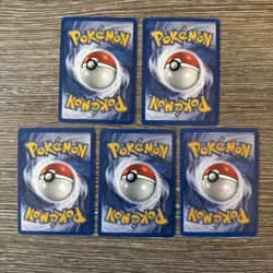 5x Pokemon Cards Wotc Vintage Card Bundle BASE SET (15) - Image 2