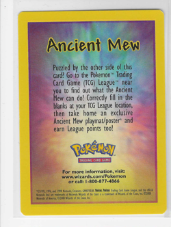 Lot of (6) Ancient Mew Details Insert Cards Movie Promo 2000 Vintage - Image 2