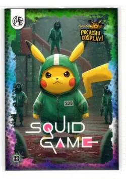 POKEMON PIKACHU COSPLAY! * SQUID GAME * #33 - HOLO - Image 1