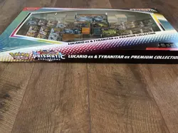 Pokemon SV Prismatic Evolutions Lucario EX & Tyranitar EX Premium Collections - Image 4