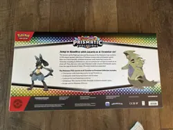 Pokemon SV Prismatic Evolutions Lucario EX & Tyranitar EX Premium Collections - Image 5