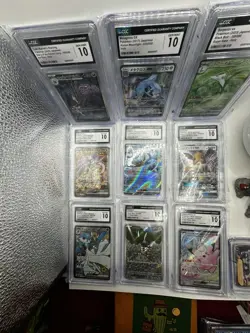 Graded Pokemon Lot of 10 grade 10 CGC - Image 3